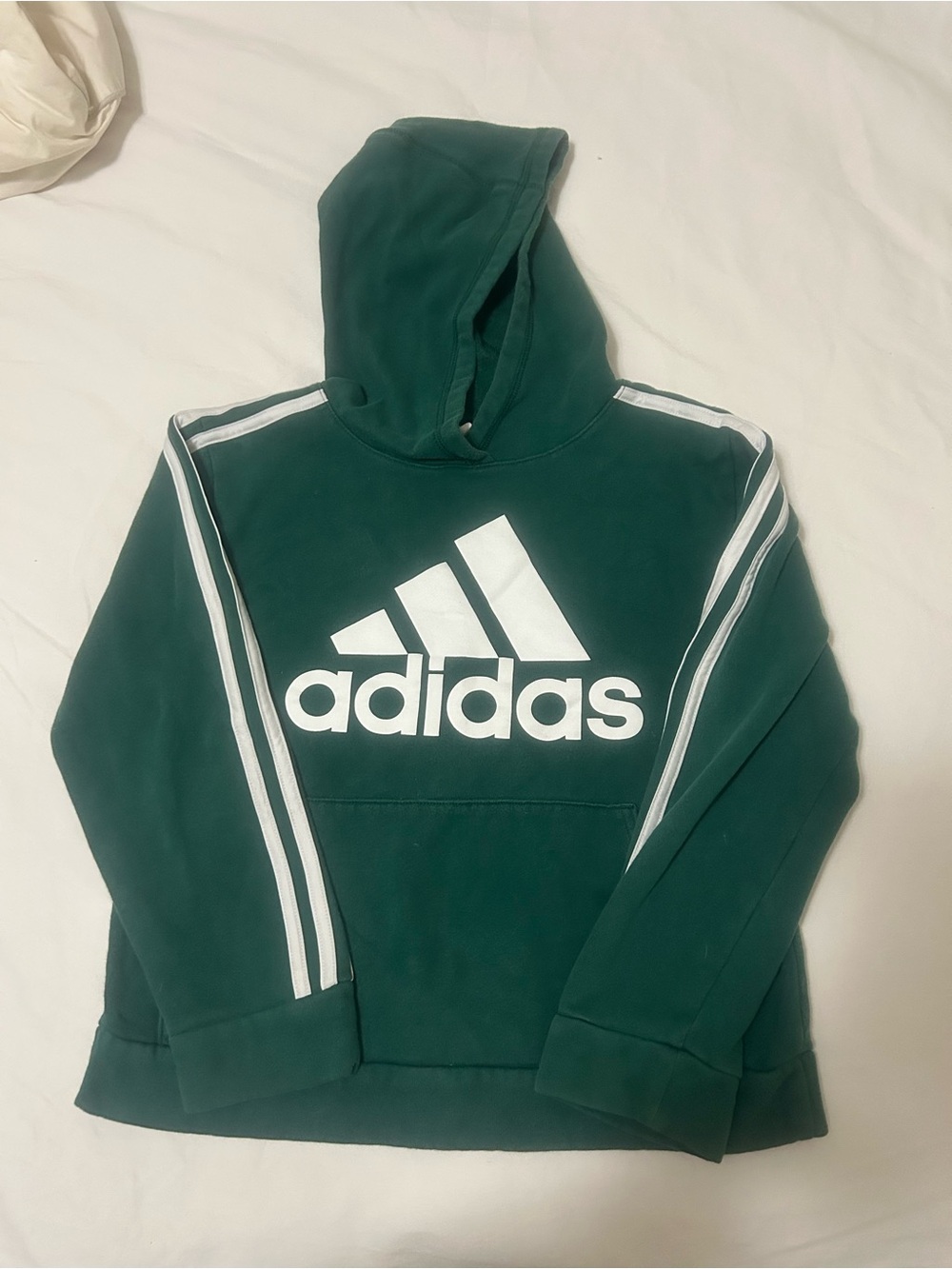 boys Adidas pull over hoodie